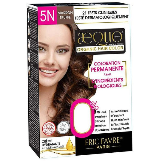 Aequo Organic Hair Color Light Brown 5N - Classic Derma