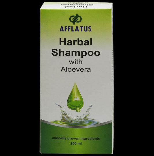 Afflatus Harbal Shampoo with Aloevera - Classic Derma