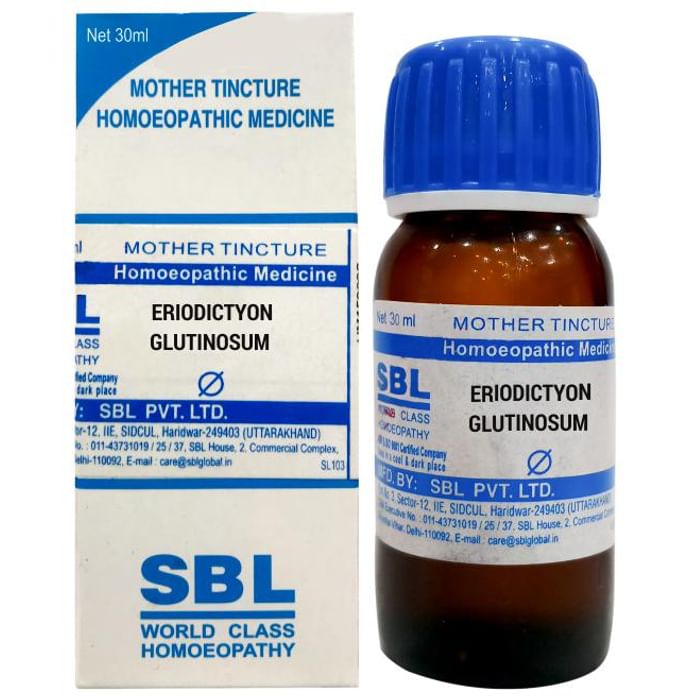 SBL Eriodictyon Glutinosum Mother Tincture Q - Classic Derma