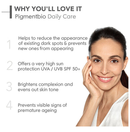 Bioderma Pigmentbio Daily Care Cream SPF 50+ for Dark Spots | Suitable for Sensitive Skin