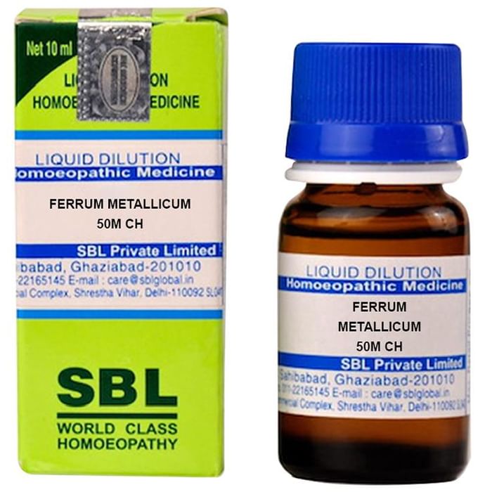 SBL Ferrum Metallicum Dilution 50M CH - Classic Derma