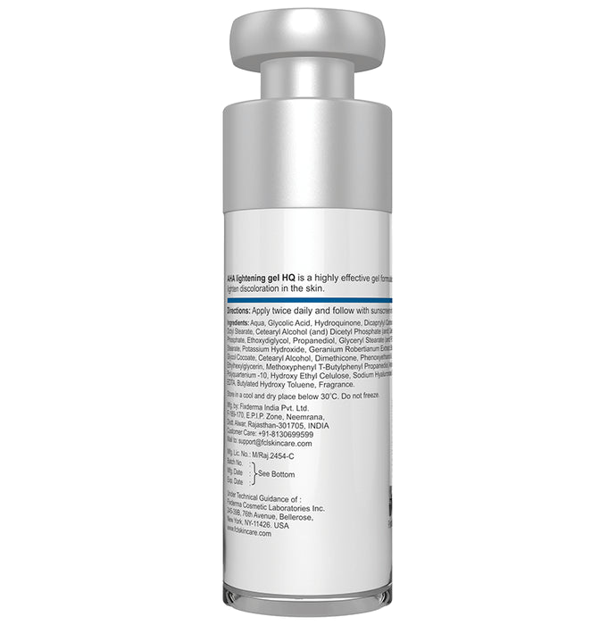 Fixderma Cosmetic Laboratories AHA Lightening Gel HQ