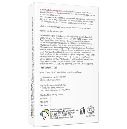 Fixderma Epifager Regale Cream