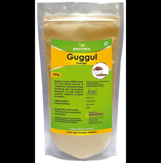 Biotrex Guggul Herbal Powder - Classic Derma