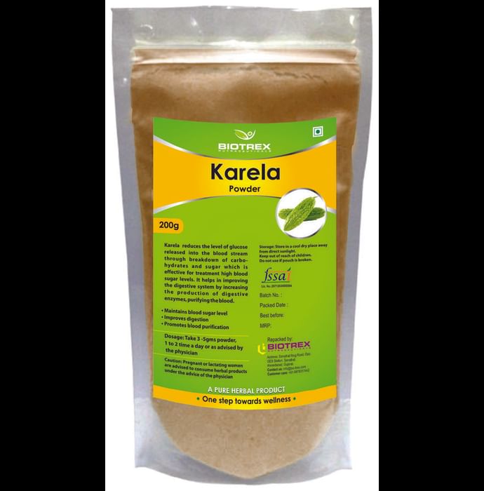 Biotrex Karela Herbal Powder - Classic Derma