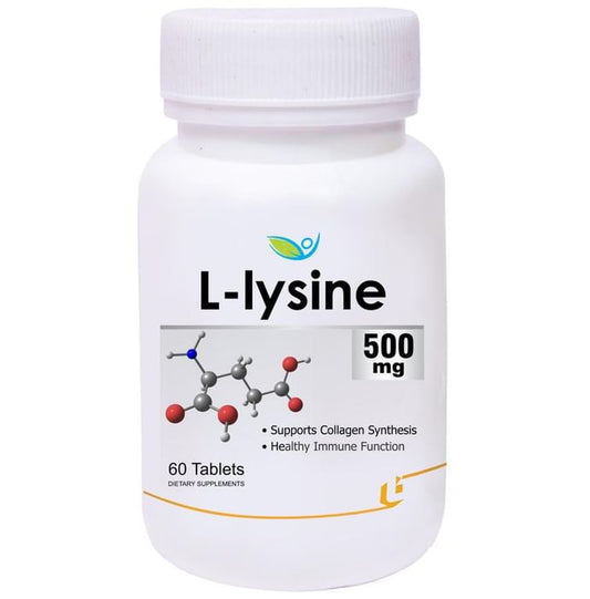 Biotrex L-lysine 500mg Tablet - Classic Derma