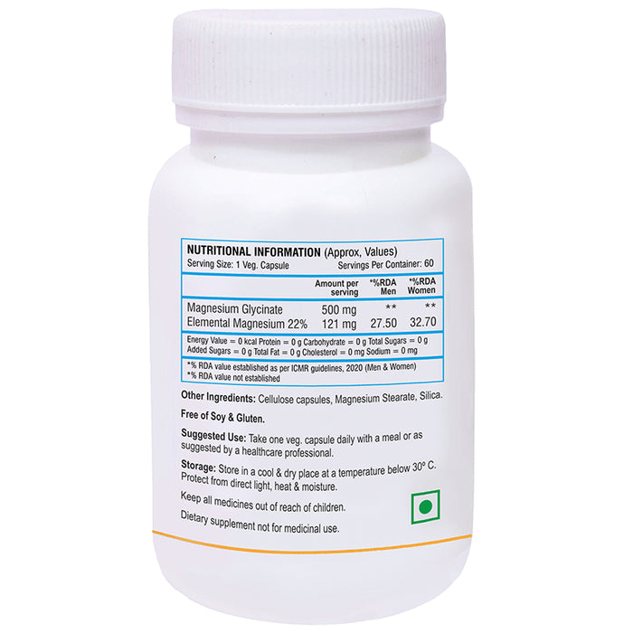 Biotrex Magnesium Glycinate Veg Capsules