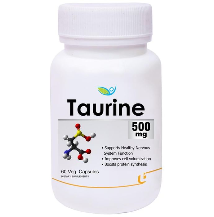 Biotrex Taurine 500mg Veg Capsule - Classic Derma