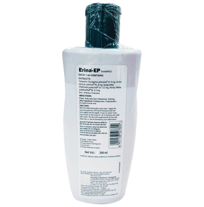 Erina-EP Ticks and Flea Management Shampoo
