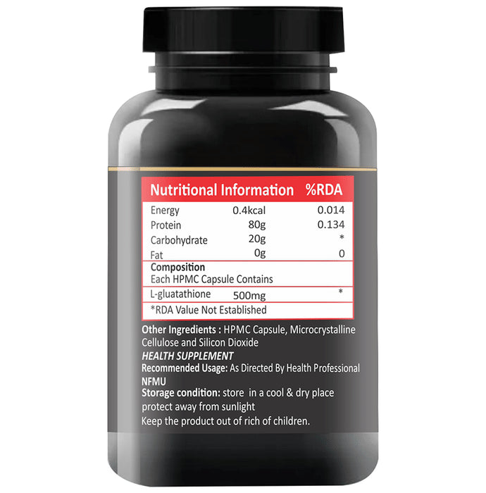 Bioven L-Glutathione 500mg for Skin Health | Capsule