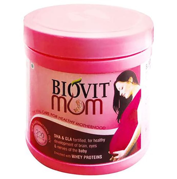 Biovit Mom Whey Protein | For Baby's Brain, Eye & Nerve Health | Powder - Classic Derma