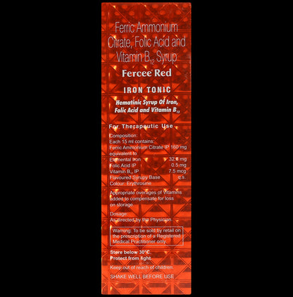 Fercee Red Syrup