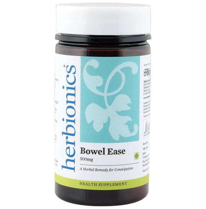 Bipha Ayurveda Herbionics Bowel Ease 500mg Tablet - Classic Derma