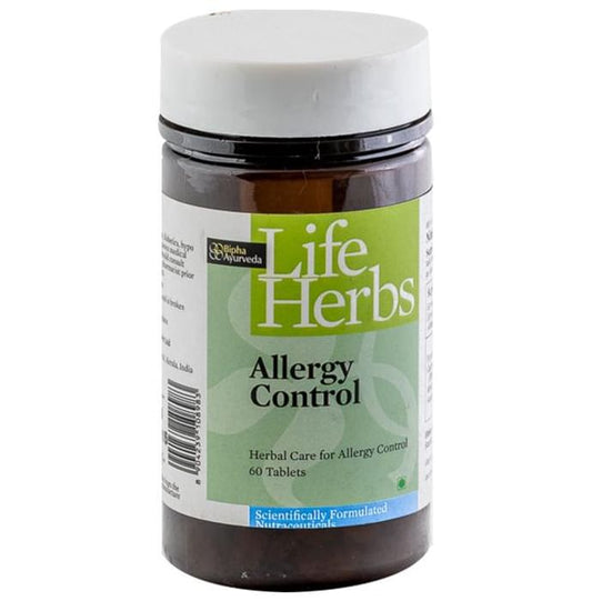 Bipha Ayurveda Life Herbs Allergy Control Tablet - Classic Derma