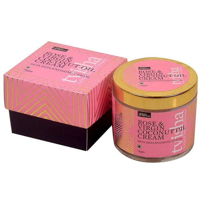 Bipha Ayurveda Tvisha Cream Rose & Virgin Coconut Oil - Classic Derma