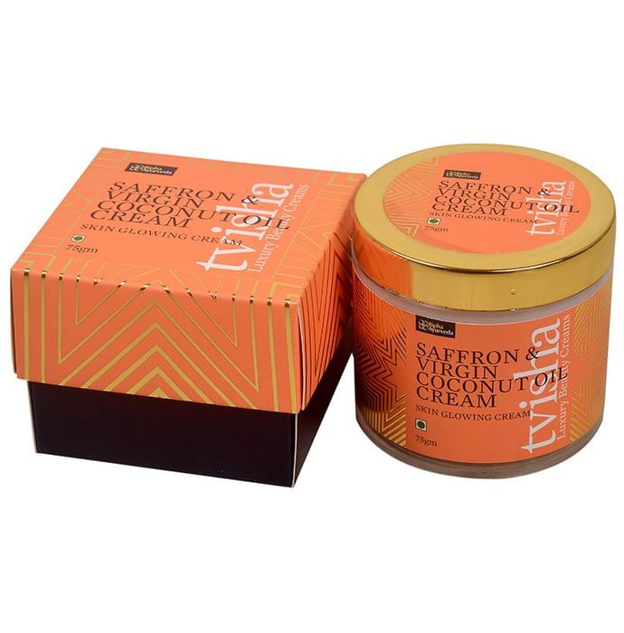 Bipha Ayurveda Tvisha Cream Saffron & Virgin Coconut Oil - Classic Derma