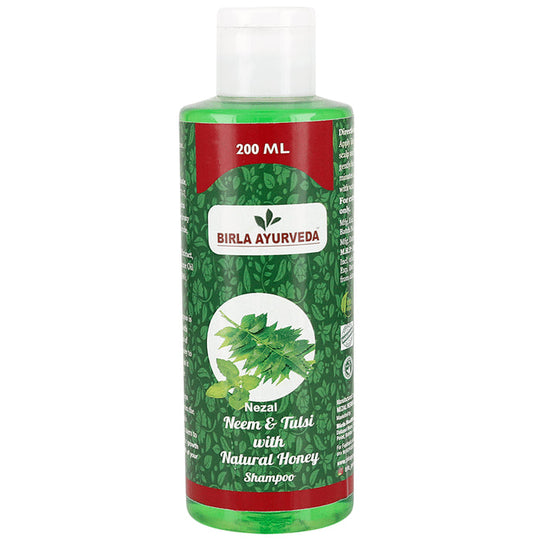Birla Ayurveda Nezal Neem and Tulsi Shampoo - Classic Derma