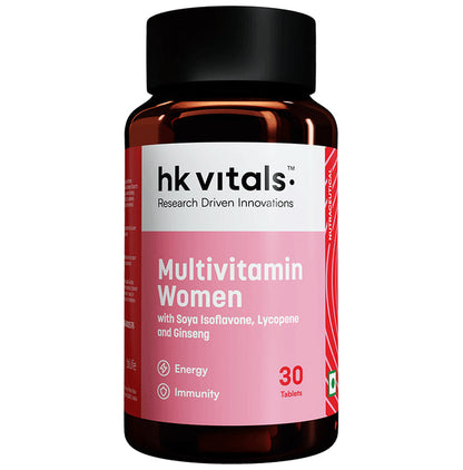 Healthkart HK Vitals Multivitamin Women | For Energy, Joint, Skin, Hair & Immunity | Tablet - Classic Derma