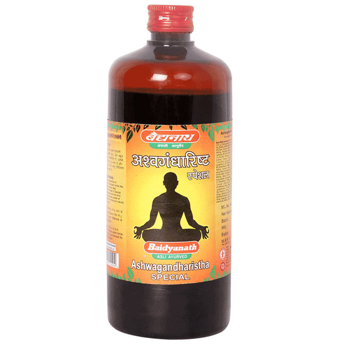 Baidyanath (Jhansi) Ashwagandharishta Special Liquid - Classic Derma