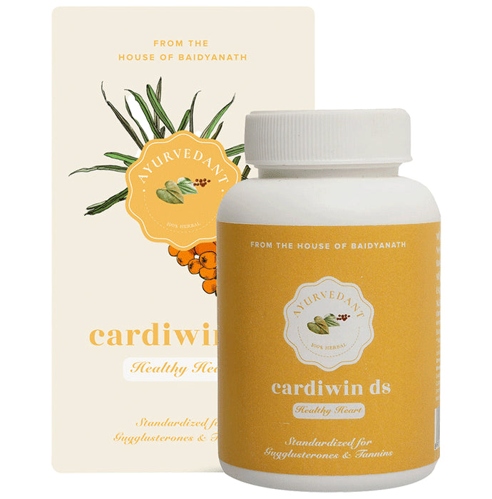Baidyanath (Jhansi) Ayurvedant Cardiwin DS Tablet for Healthy Heart - Classic Derma