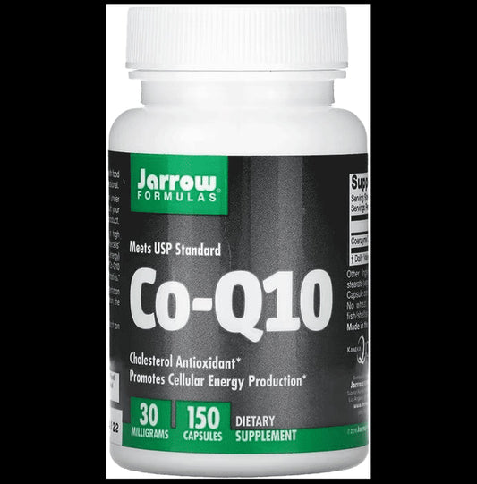 Jarrow Formulas Co-Q10 30mg Capsule | Promotes Cellular Energy Production - Classic Derma