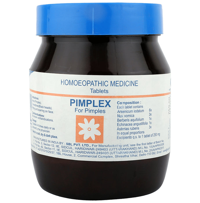 SBL Pimplex Tablet - Classic Derma