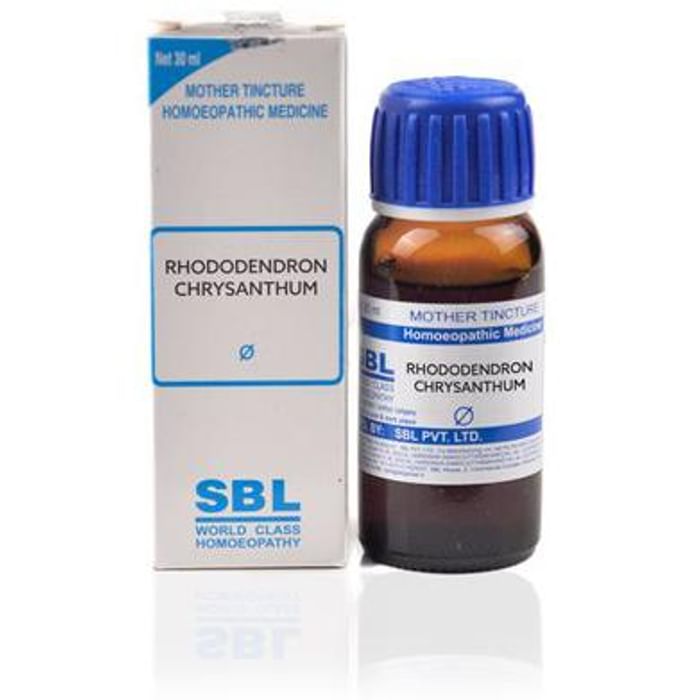 SBL Rhododendron Chrysanthum Mother Tincture Q - Classic Derma