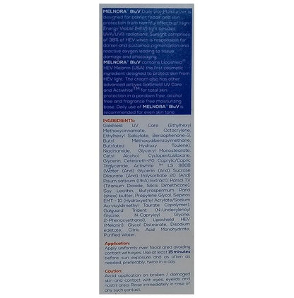 Melnora BluV Skin Lightening Moisturizer