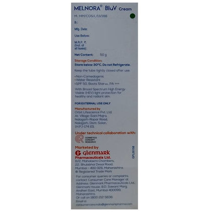 Melnora BluV Skin Lightening Moisturizer