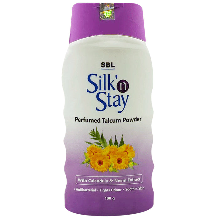 SBL Silk N Stay Talcum Powder - Classic Derma