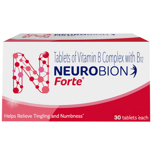 Neurobion Forte Tablet with Vitamin B12 | Helps Manage Numbness and Tingling Sensation Tablet - Classic Derma