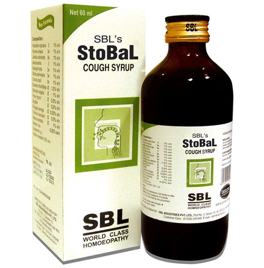SBL Stobal Cough Syrup - Classic Derma