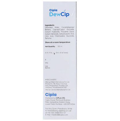 Dewcip Waterless Body Bath