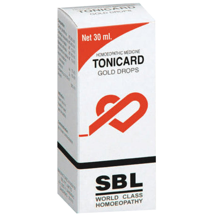 SBL Tonicard Gold Drop Homeopathic Medicine - Classic Derma