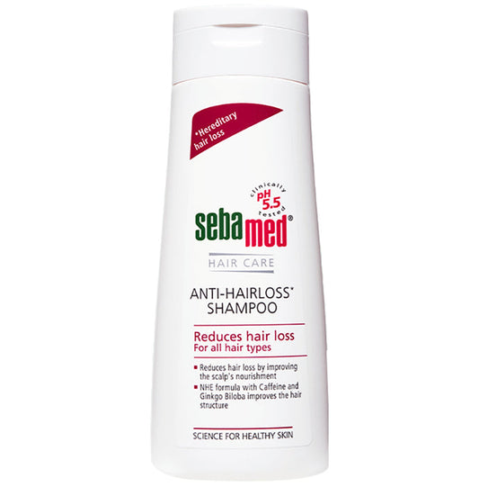 Sebamed Anti-Hairloss Shampoo with Caffeine & Ginko Biloba for Hair Care | For All Hair Types - Classic Derma