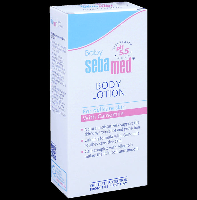 Sebamed Baby Lotion with Camomile & Allantoin | For Sensitive Skin