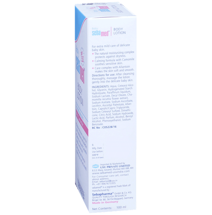Sebamed Baby Lotion with Camomile & Allantoin | For Sensitive Skin