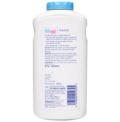 Sebamed Baby Skin Care Powder with Olive Oil & Allantoin