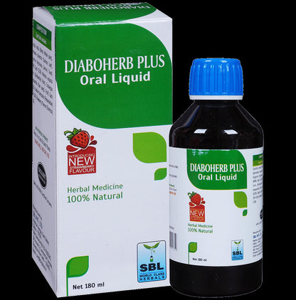 SBL Diaboherb Plus Oral Liquid Strawberry - Classic Derma