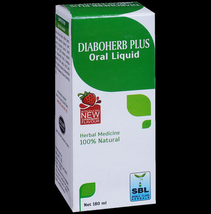 SBL Diaboherb Plus Oral Liquid Strawberry