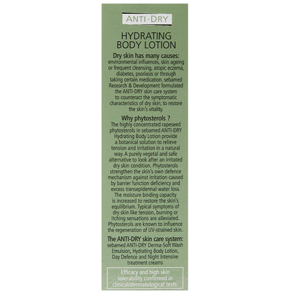 Sebamed Anti Dry Hydrating Body Lotion