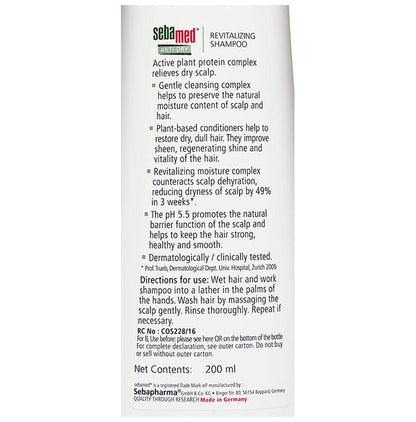 Sebamed Anti Dry Revitalizing | Hair Care Shampoo