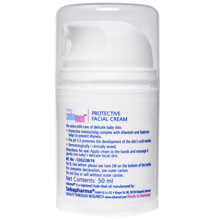 Sebamed Baby Protective Facial Cream|pH 5.5|Baby Face Cream|Vitamin E for Soft Skin |