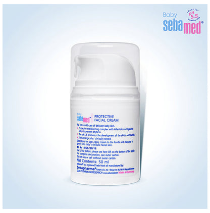 Sebamed Baby Protective Facial Cream|pH 5.5|Baby Face Cream|Vitamin E for Soft Skin |