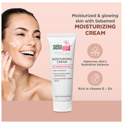 Sebamed Moisturizing Cream with Vitamin E | For Skin Hydration