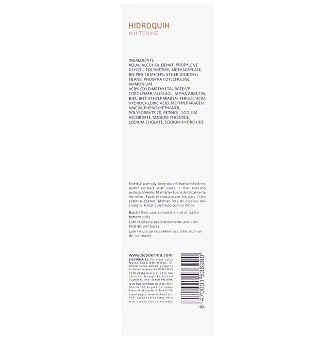 Sesderma Hidroquin Whitening & Depigmenting Gel
