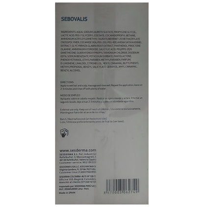 Sesderma Seskavel Anti-Hair Loss Shampoo