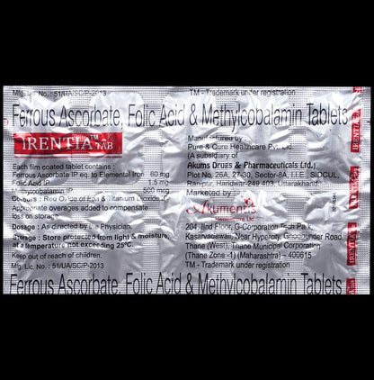 Irentia Tablet