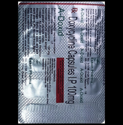 A Doxid 100mg Capsule