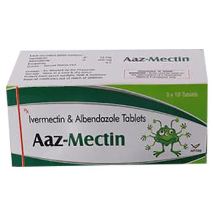 Aaz-Mectin Tablet - Classic Derma